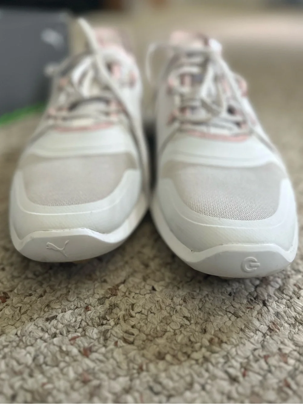 Puma Ignite Ladies Golf Shoes Pink & White Size 9.5